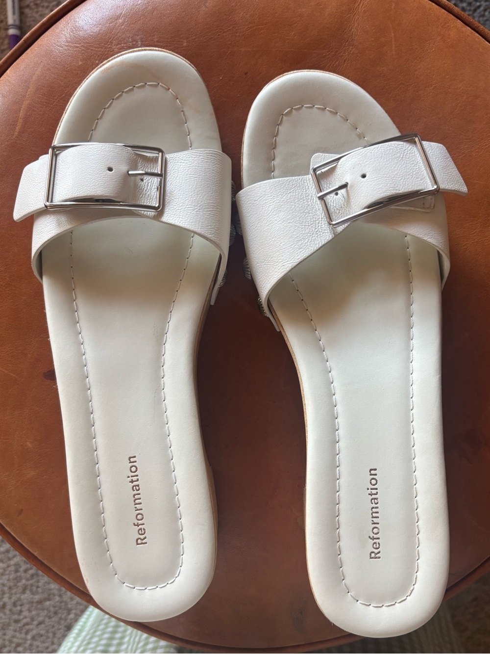 Reformation Jolene Clog- size 8.5 - Picture 3 of 8